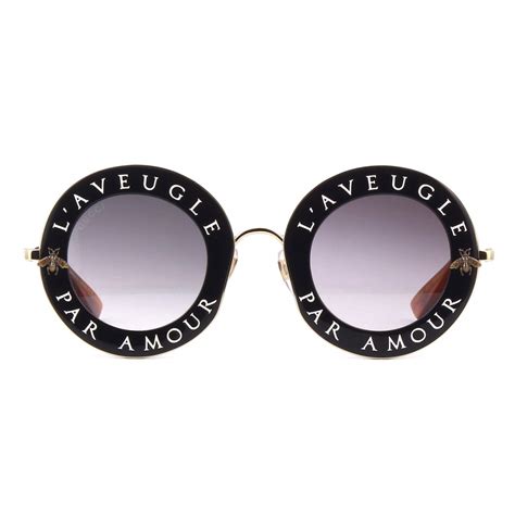 gucci amour aveugle|Gucci l'aveugle par amour sunglasses.